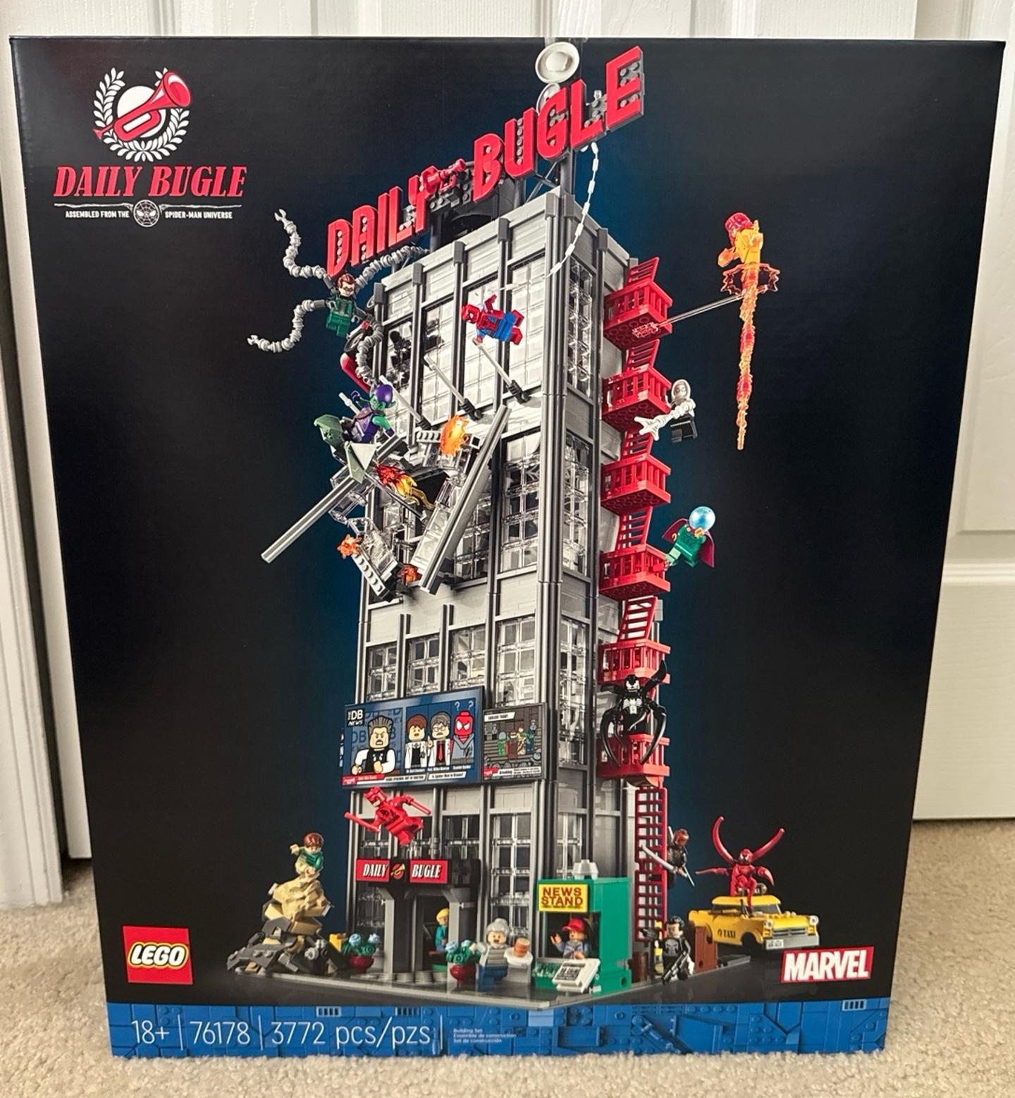 Brand New & Sealed LEGO Marvel 76178 Daily Bugle – Spider-Man Modular Building Set