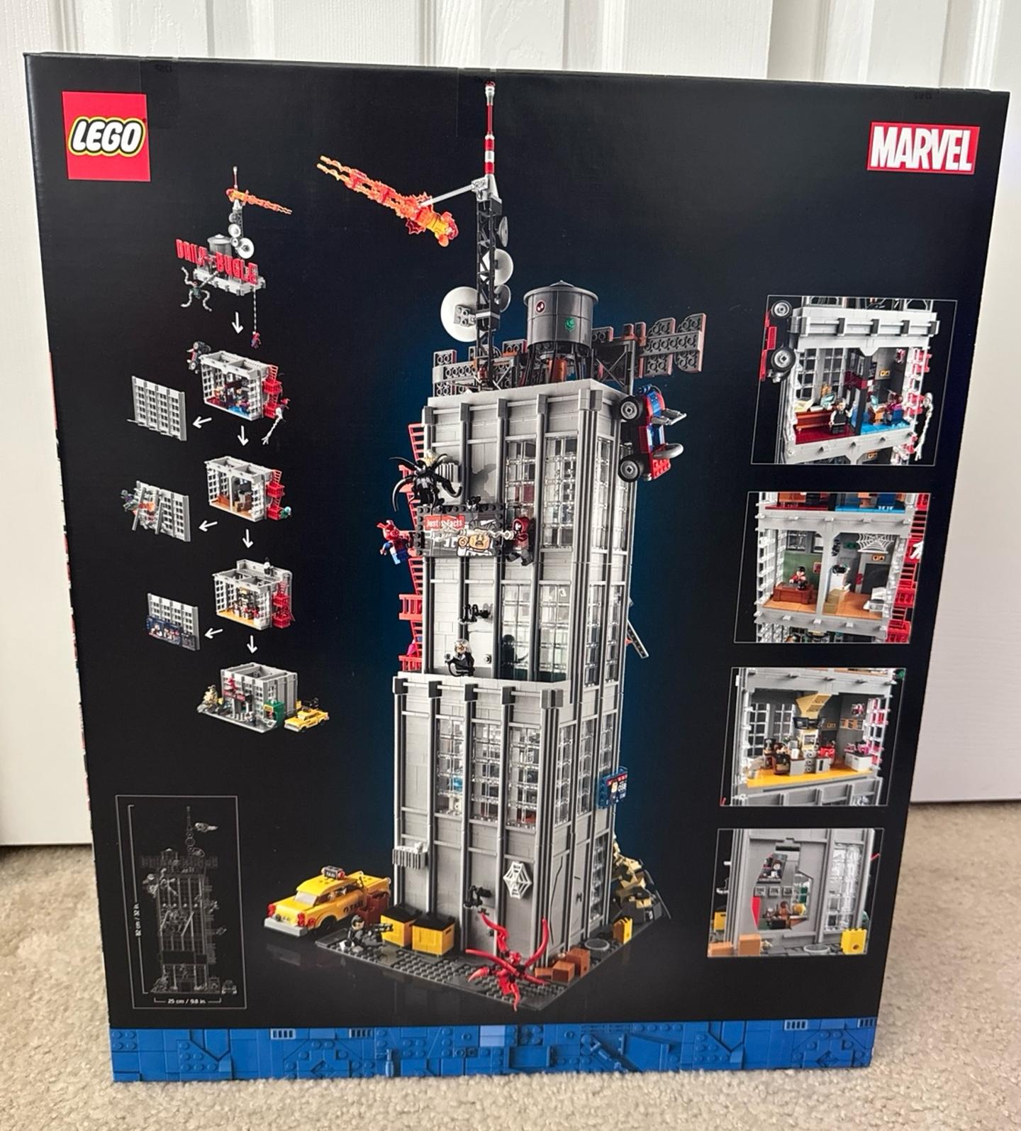 Brand New & Sealed LEGO Marvel 76178 Daily Bugle – Spider-Man Modular Building Set - Image 2
