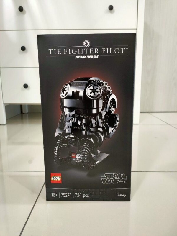 LEGO Star Wars TIE Fighter Pilot Helmet (75274) FOR SALE - Image 5