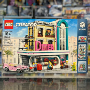 LEGO Creator Expert 10260 Downtown Diner Modular Building Set – Brand New & Sealed