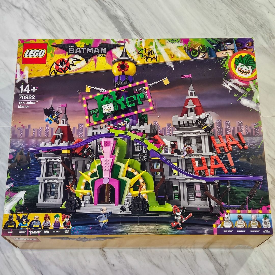 LEGO 70922 The Joker™ Manor (Brand New & Sealed)