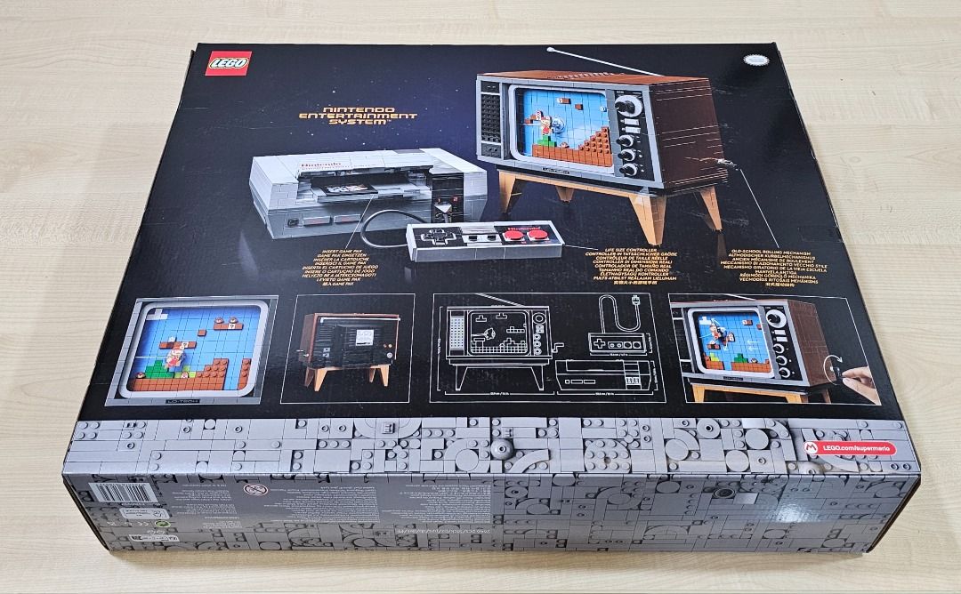 LEGO Super Mario Nintendo Entertainment System 71374 – Retired Collector Set (Brand New & Sealed) - Image 2