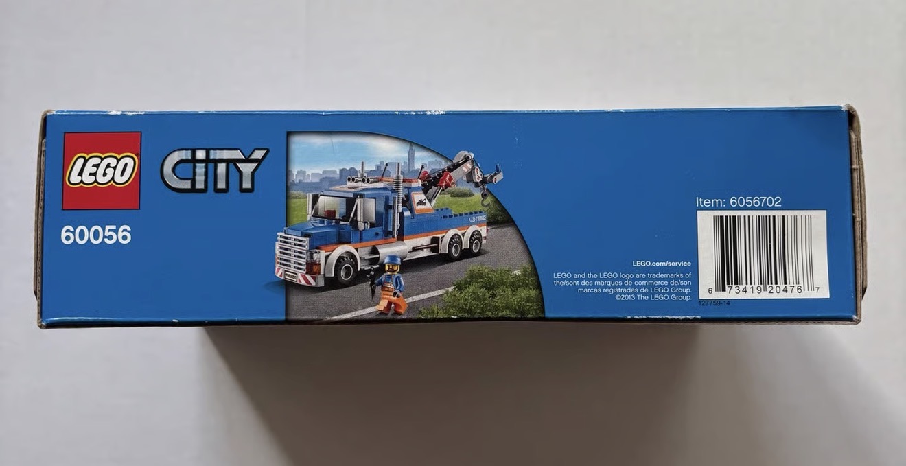 LEGO City 60056 Tow Truck – Heavy Recovery Vehicle (Brand New & Sealed | Retired Set) - Image 4